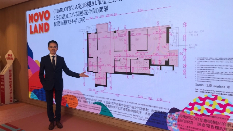 【港樓】NOVO LAND開(kāi)放3房新示位