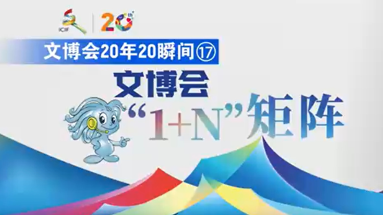 有片 | 【文博會20年20瞬間?】文博會「1+N」矩陣